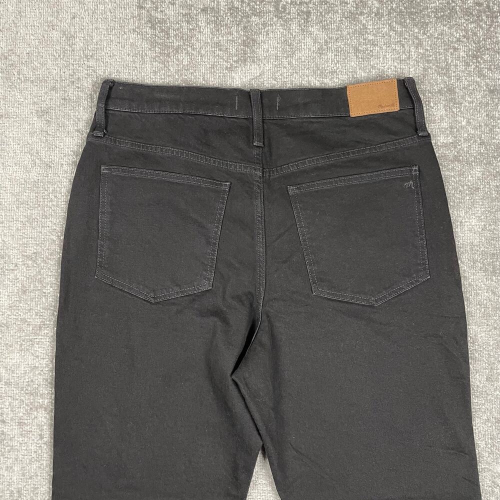 Madewell The Perfect Vintage Flare Jean Black Sherborn Wash High Waist Size 31 - Picture 9 of 16